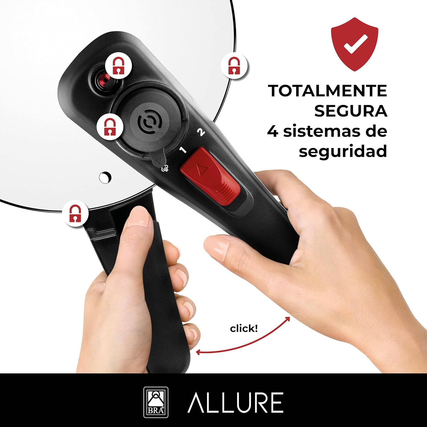 Thumbnail 2 de BRA A185805 Allure Set de ollas a presión rápida 🍲