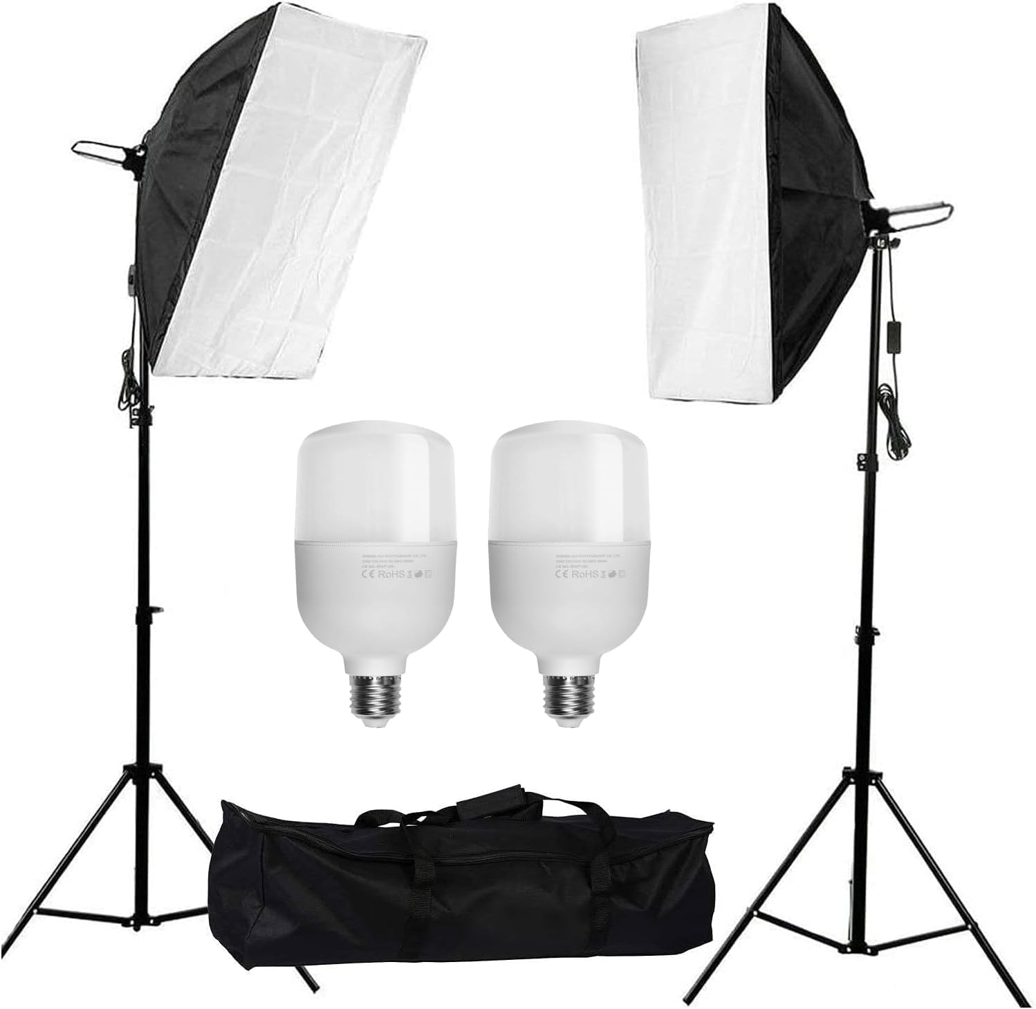 Detalle de Abeatstudio Kit d'éclairage Softbox 50x70 cm