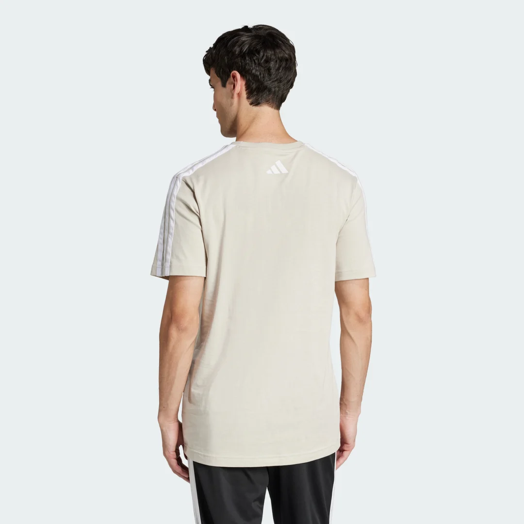 Thumbnail 1 de Camiseta Codes Collegiate Linear Graphic de Adidas – Beige
