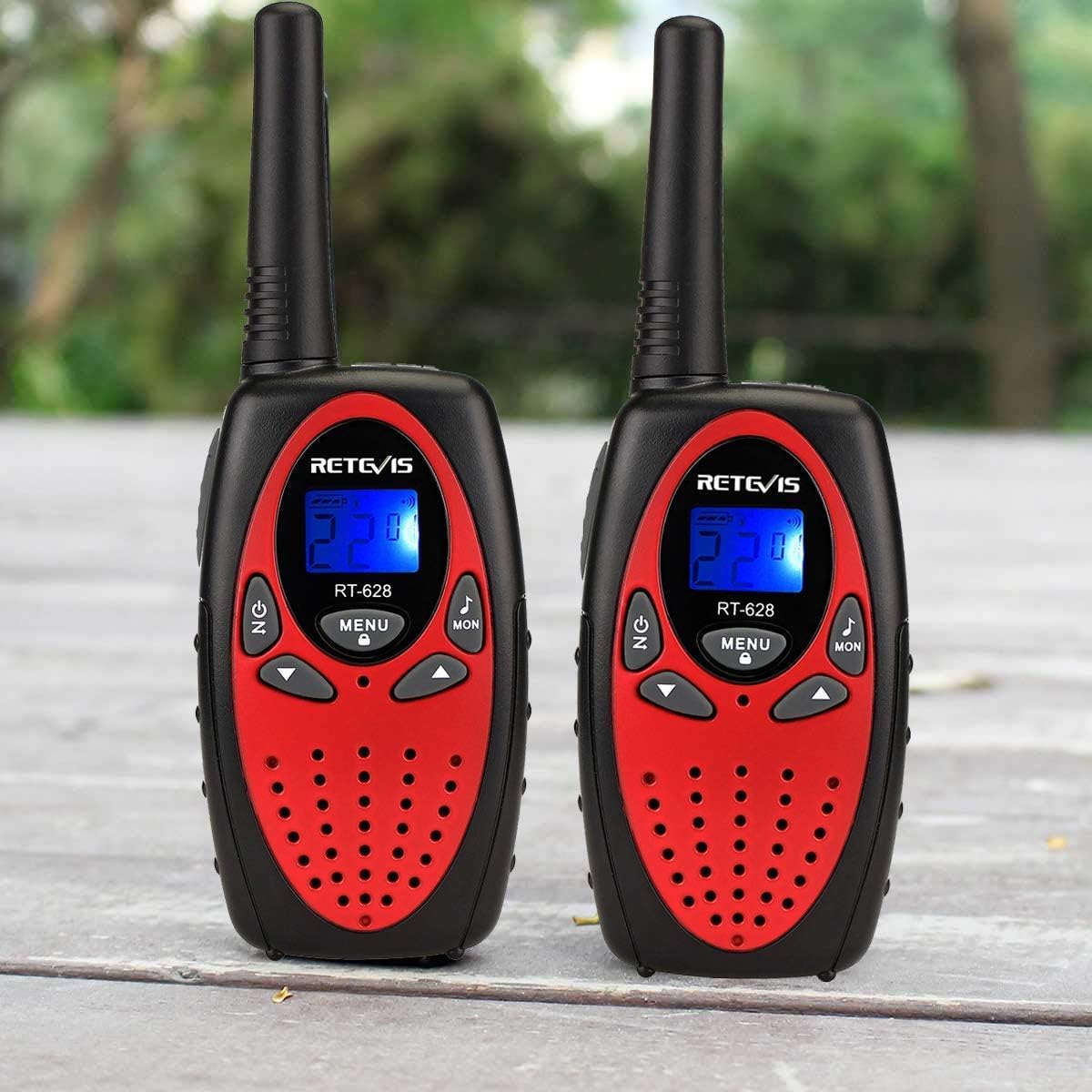 Detalle 2 de Retevis RT628 walkie talkies 6.2in