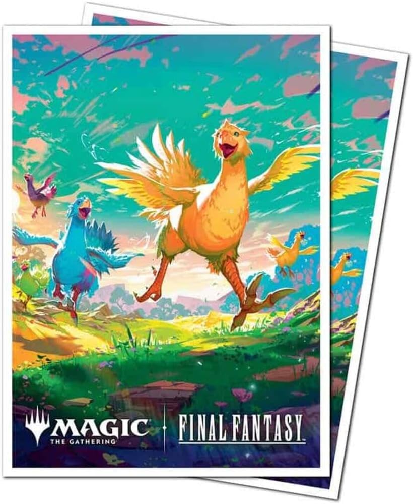 Detalle 2 de ULTRA PRO 88-38492 MTG FINAL FANTASY Apex チョコボスリーブ 105枚入り・PP製・約66×91mm