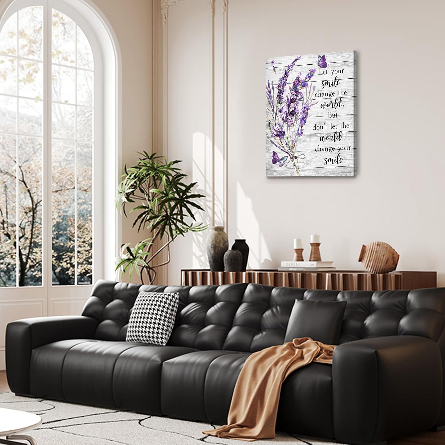 Thumbnail 1 de Alptiny Wandbild mit Rahmen 30×40 cm – Blumen & Natur Leinwandbild für Wohnzimmer, Schlafzimmer, Küche & Büro