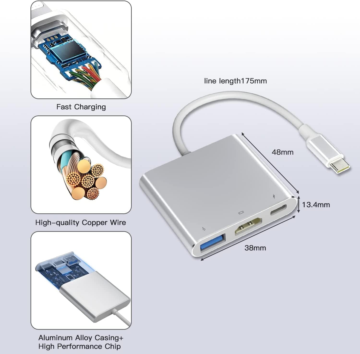 Thumbnail 6 de VVG USB‑C 4K HDMI Adapter 100W