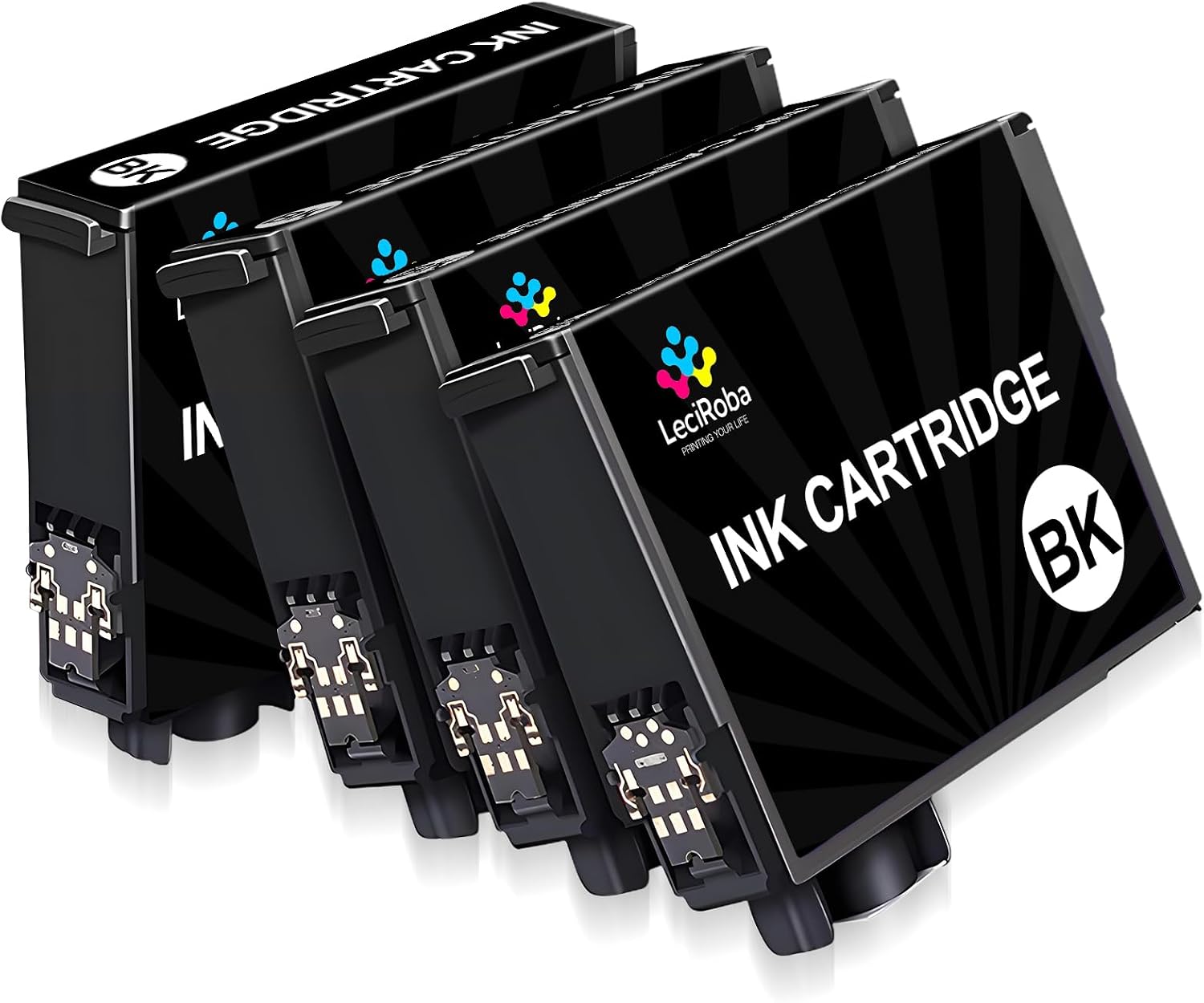 Detalle de LeciRoba 603xl Cartucce compatibili 4 pezzi 🖨