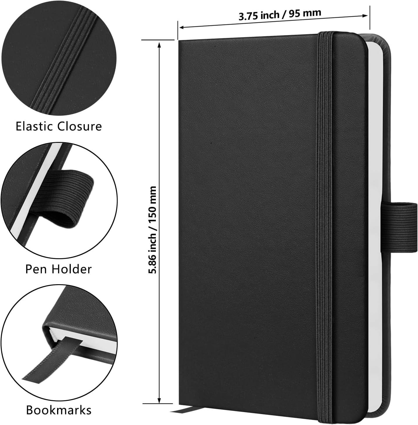Detalle 2 de 3 Pack A6 Notebook 160 Pages