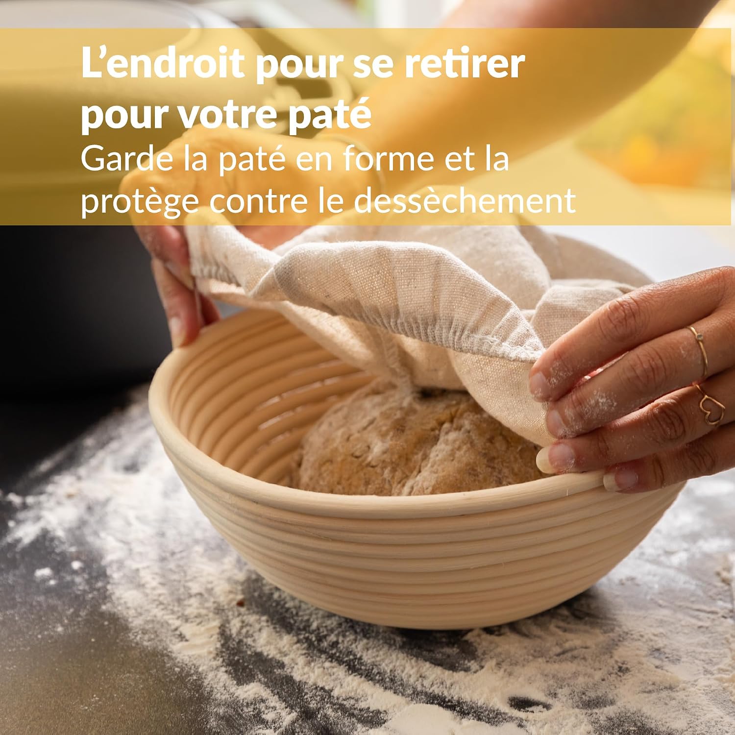 Thumbnail 4 de Chefarone CHEF000054 gietijzeren pan van 26 cm, 4,6 liter, met deksel