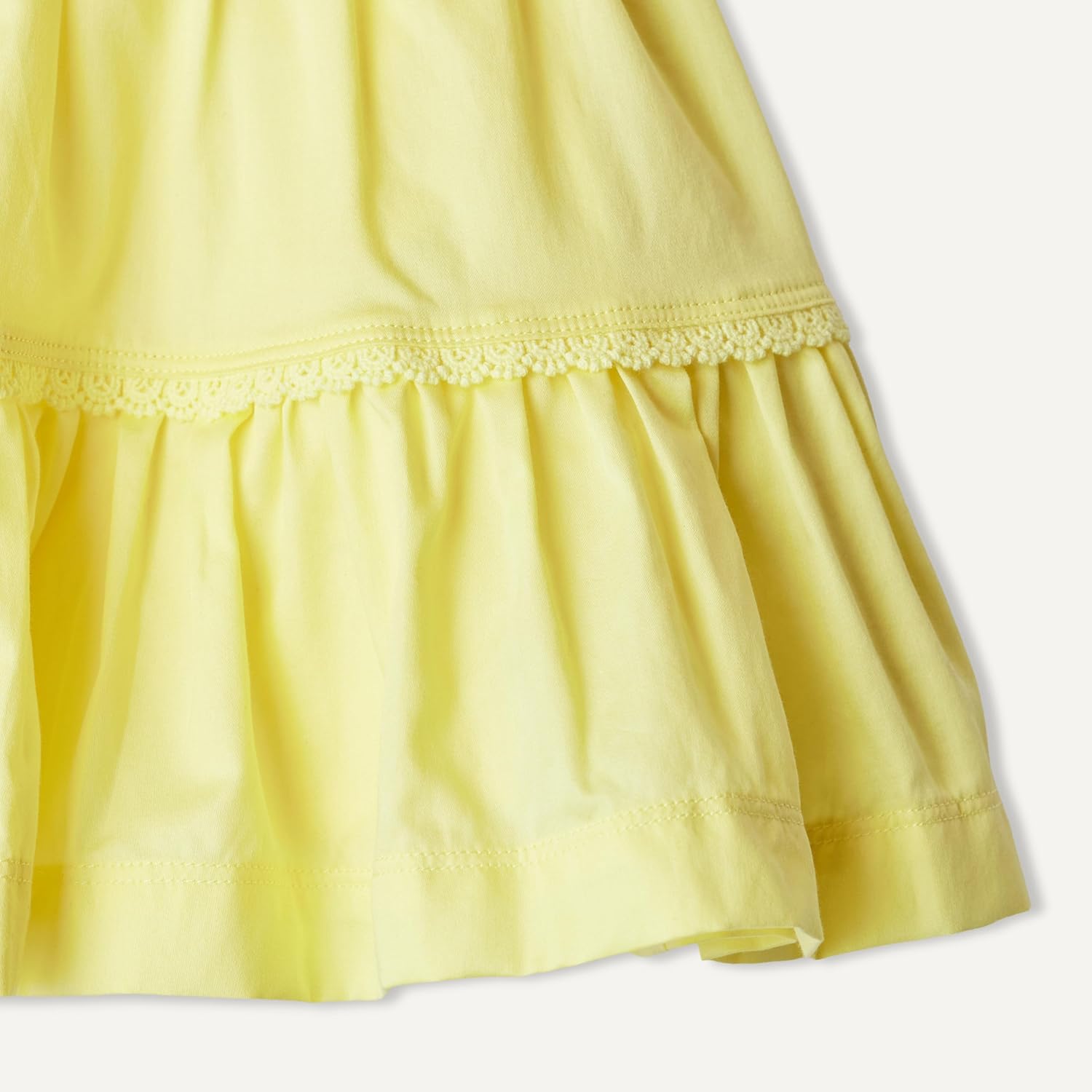 Detalle de Amazon Essentials x Sofia Grainge Toddlers and Baby Girls' Woven Cotton Sateen Fit & Flare Casual Dress