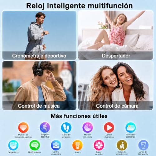 Thumbnail 6 de Jugeman Reloj Inteligente para Hombre con GPS y Notificaciones – Fitness y Llamadas a un vistazo