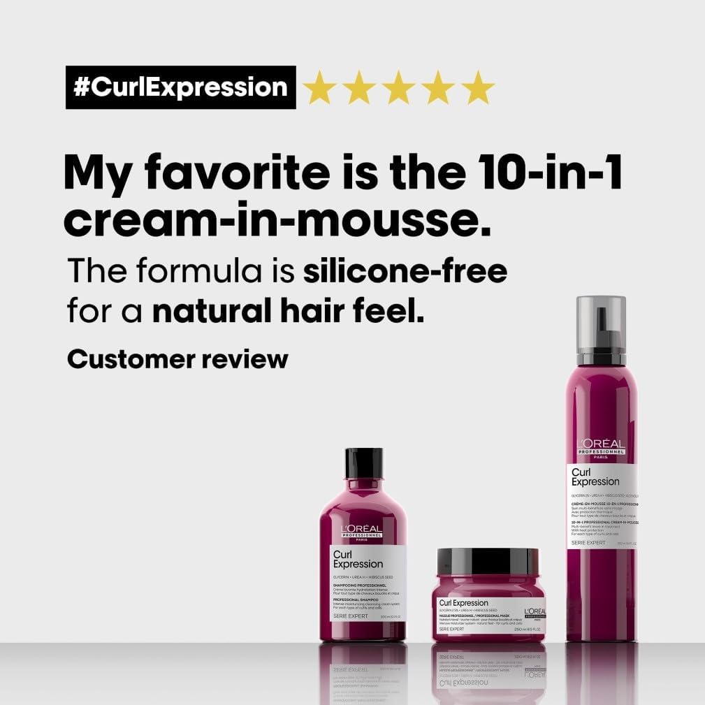 Thumbnail 2 de L'Oréal Professionnel Serie Expert Curl Expression Moisturising & Hydrating Shampoo (Curly & Coily), 300 ml