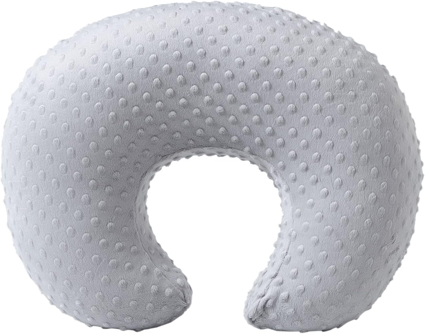 Detalle de QUENESS BABY CNP001 Nursing Pillow with Removable Glacier Gray Cover