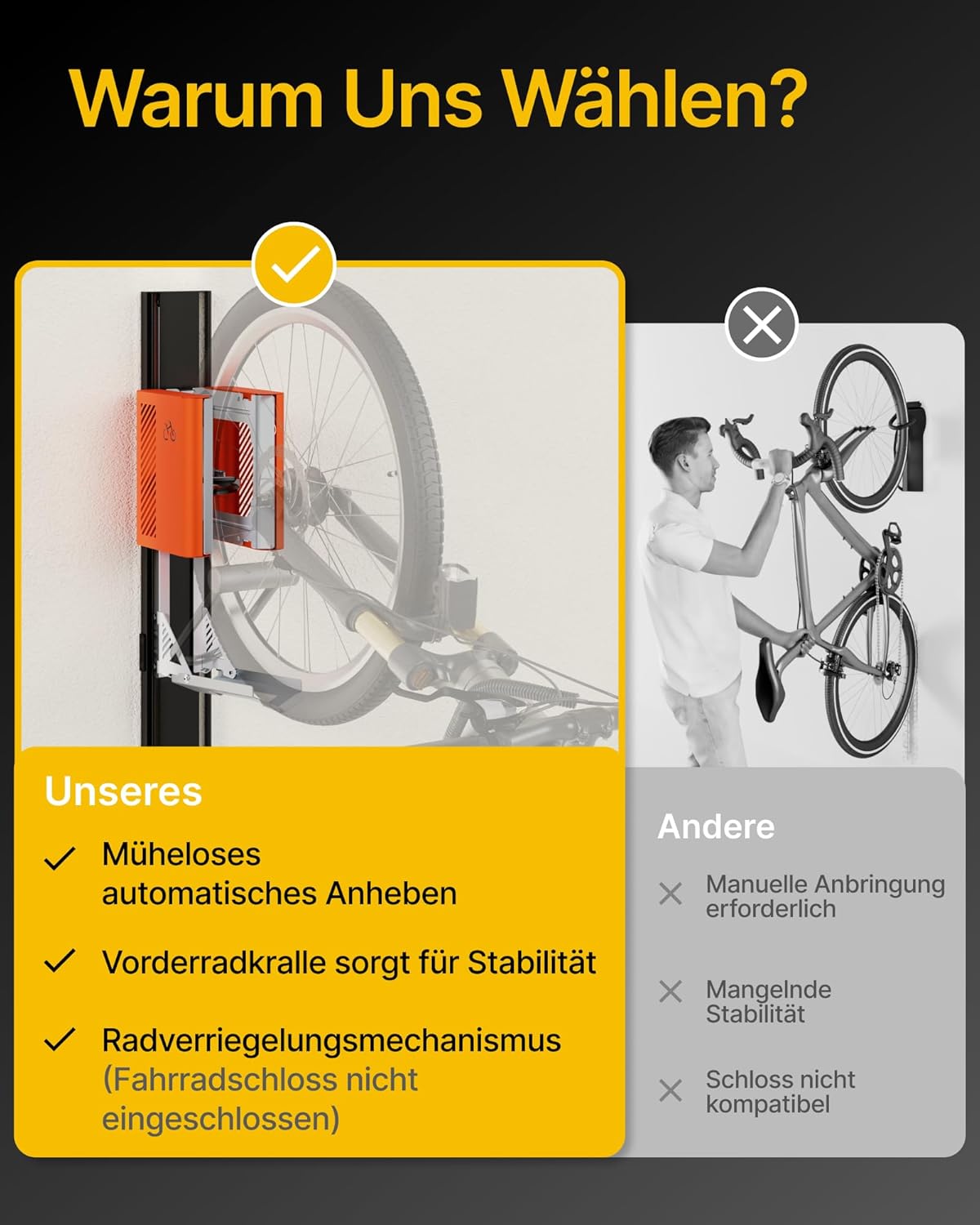 Thumbnail 3 de monTEK Automatischer Fahrradlift für 32 kg