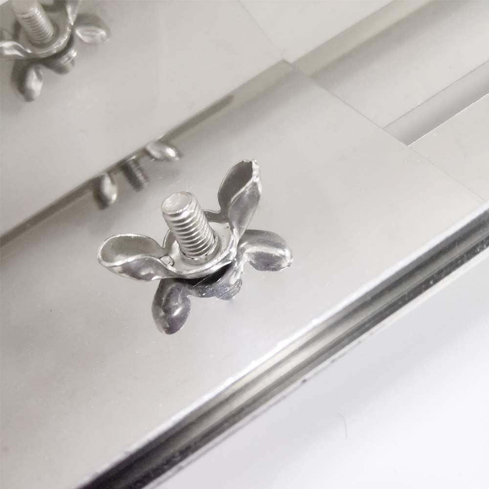 Detalle de WELL GRILL Universal Flavorizer Bars 4-Pack – Stainless Steel Heat Shield Plates (30–53 cm) for Most Gas Grills