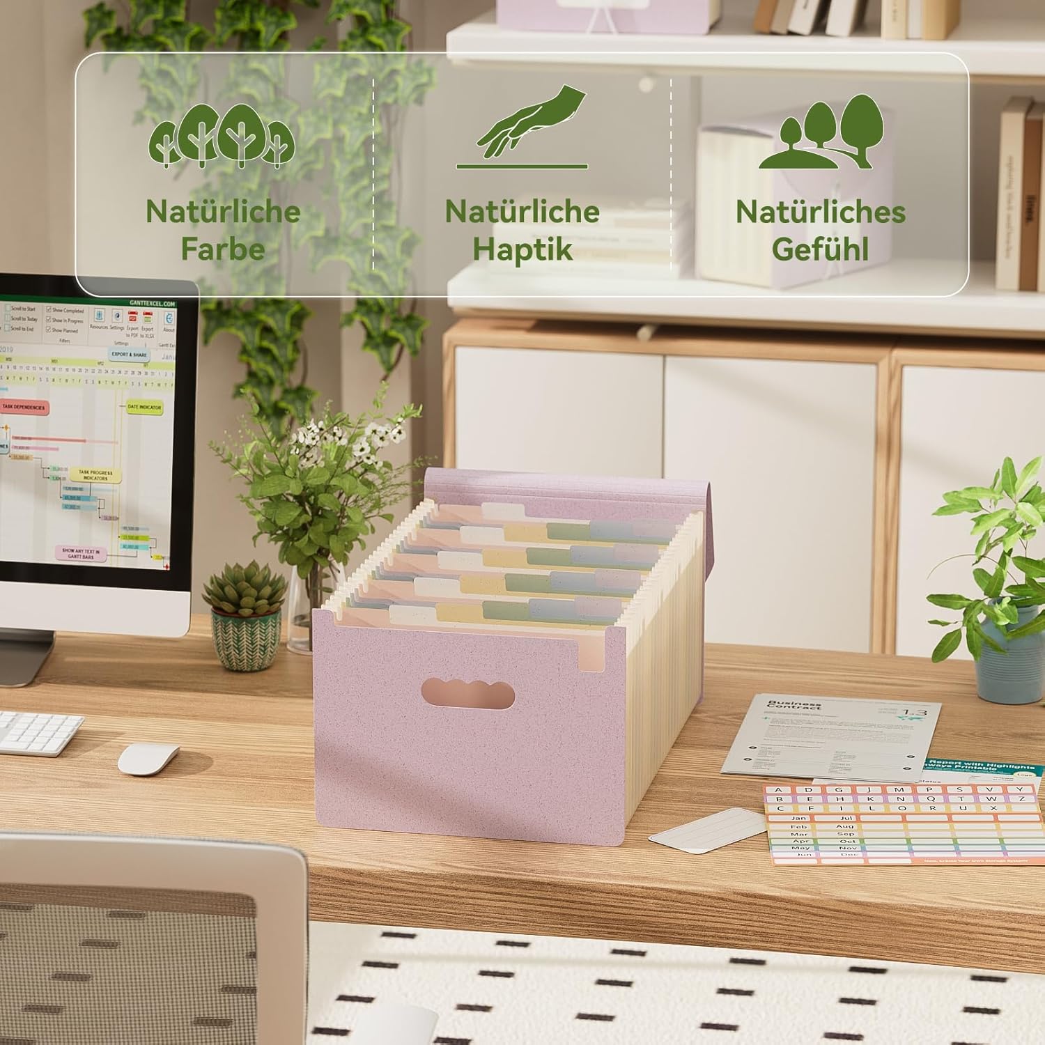 Thumbnail 3 de EcoStash Dokumentenmappe A4 26 Fächer 📁