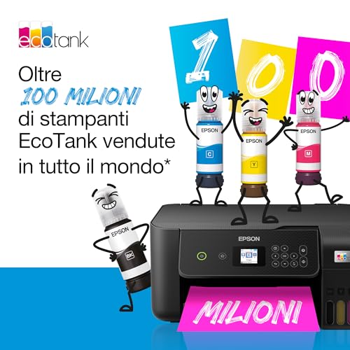 Thumbnail 9 de Epson EcoTank ET-2870: stampante domestica a serbatoi d’inchiostro, alto rendimento e Wi‑Fi