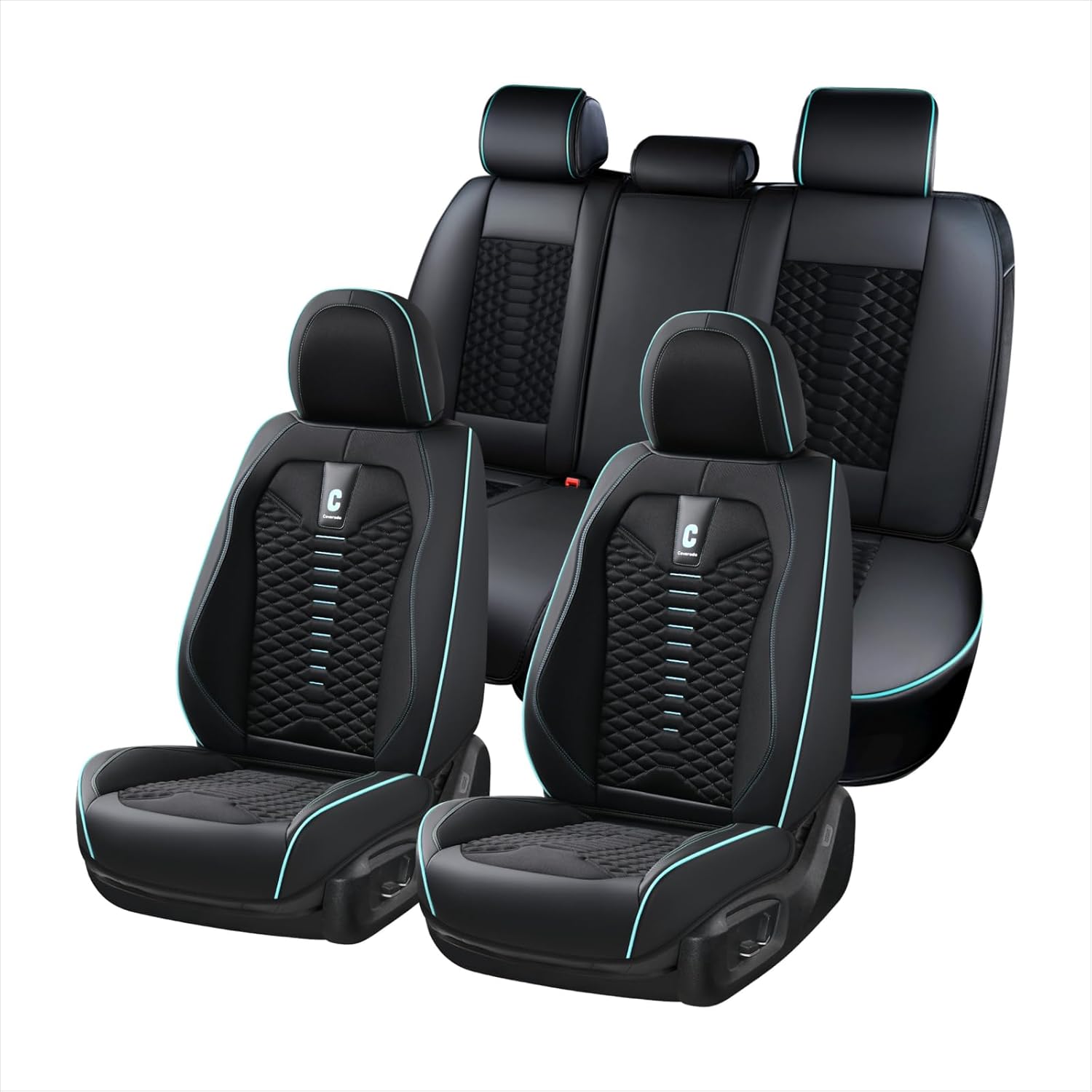 Detalle de Coverado Car Seat Covers 5-Seat Set