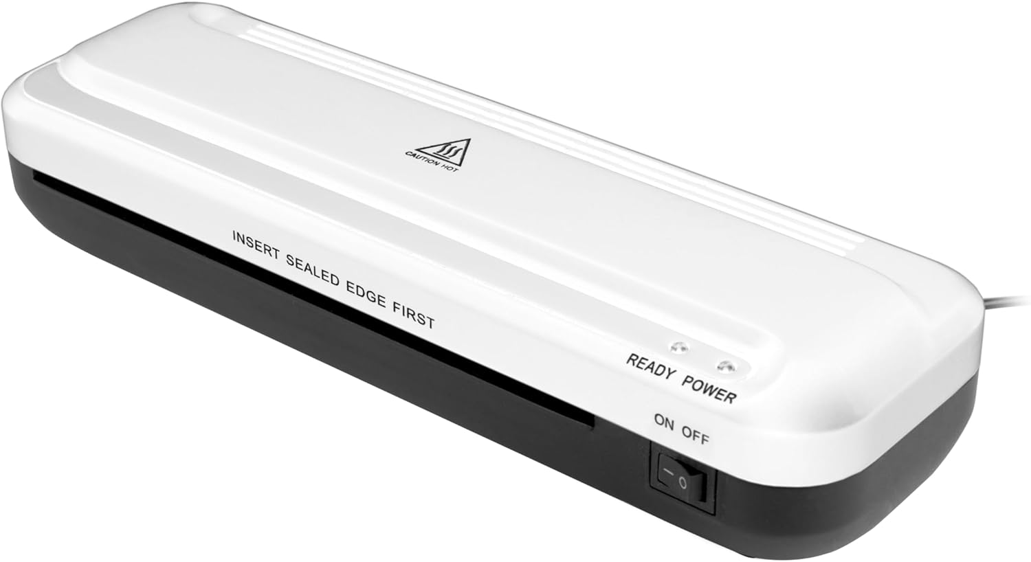 Detalle 2 de Pavo Premium plastificatrice A4 per documenti, riscaldamento in 5 minuti, bianco
