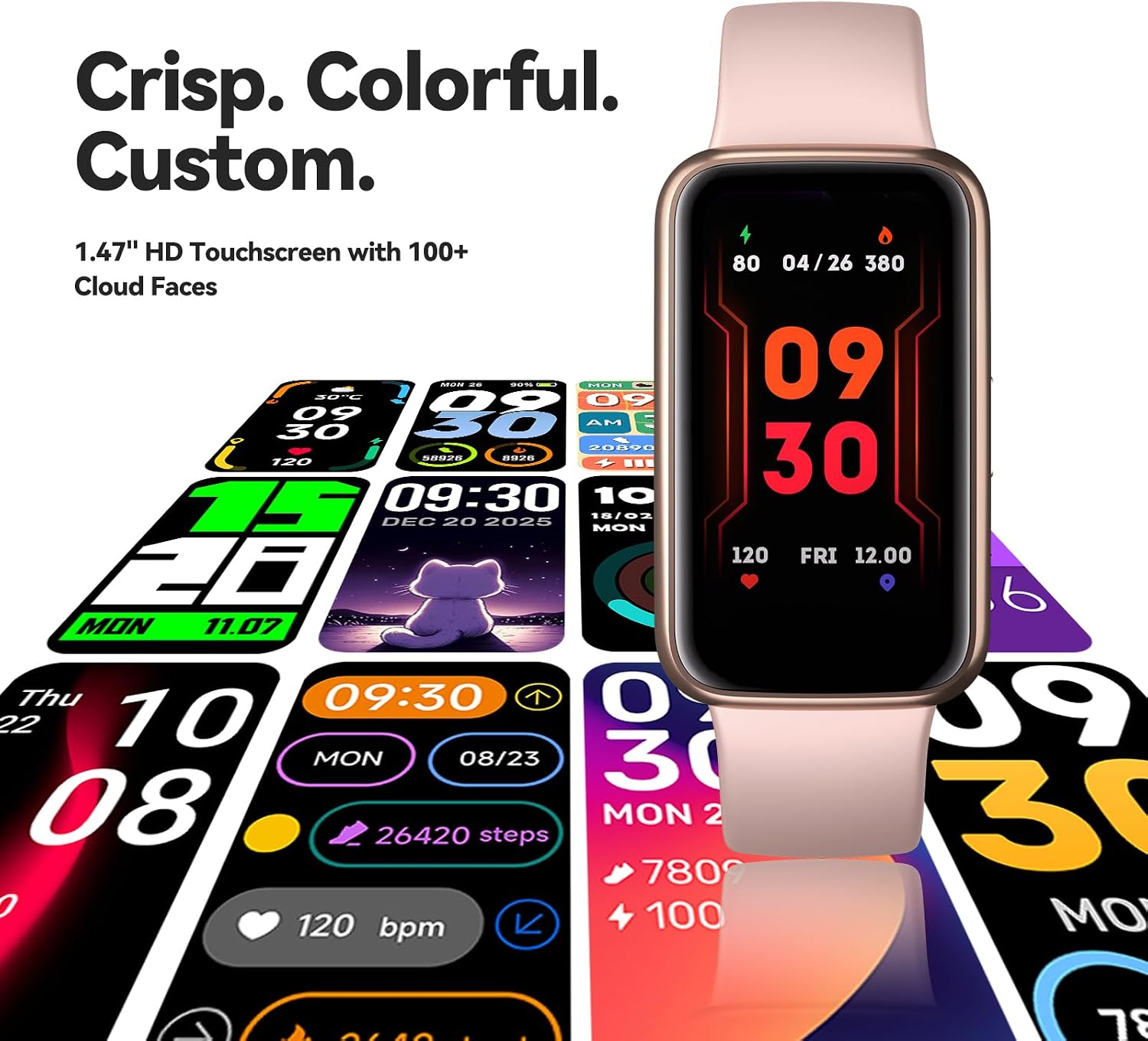 Thumbnail 5 de Enfit Fitness Trackers 1.47" Smart Watch with Heart Rate