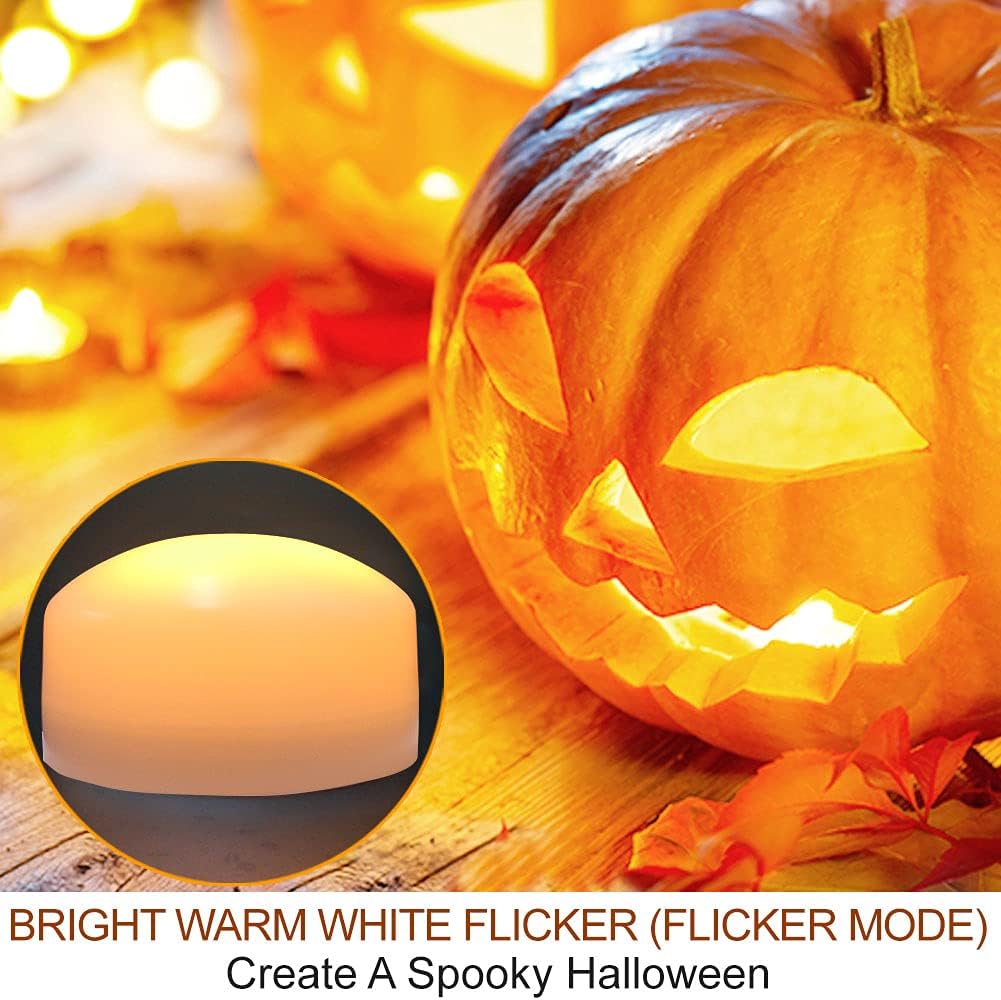 Detalle 2 de HOME MOST 12762 2-Pack Pumpkin Lights with Remote, Timer and Two Modes