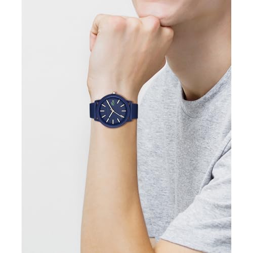 Thumbnail 3 de Lacoste Reloj Analógico de Cuarzo con correa de silicona petit piqué – 42 mm, azul marino