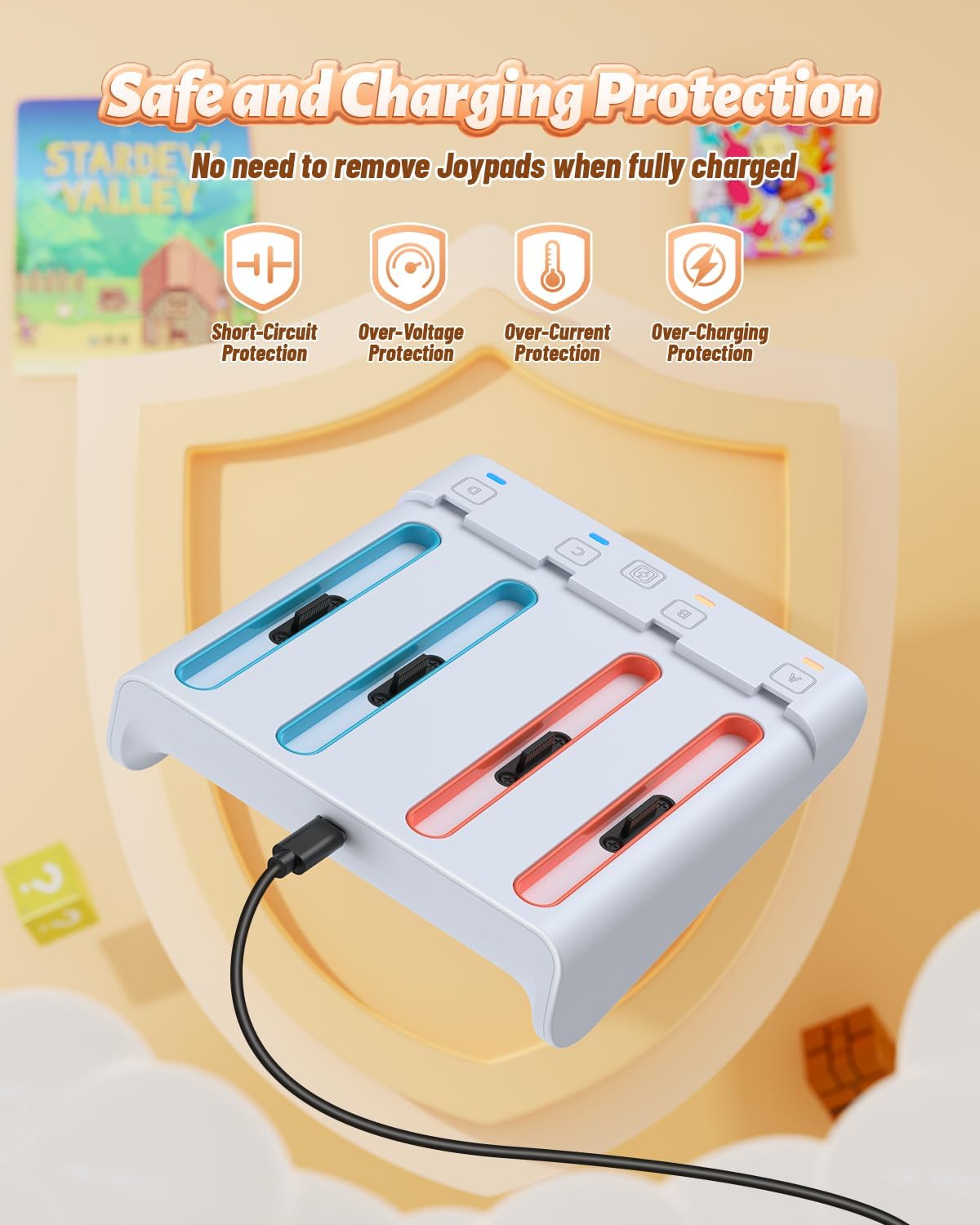 Thumbnail 5 de FASTSNAIL Controller Ladestation für Switch