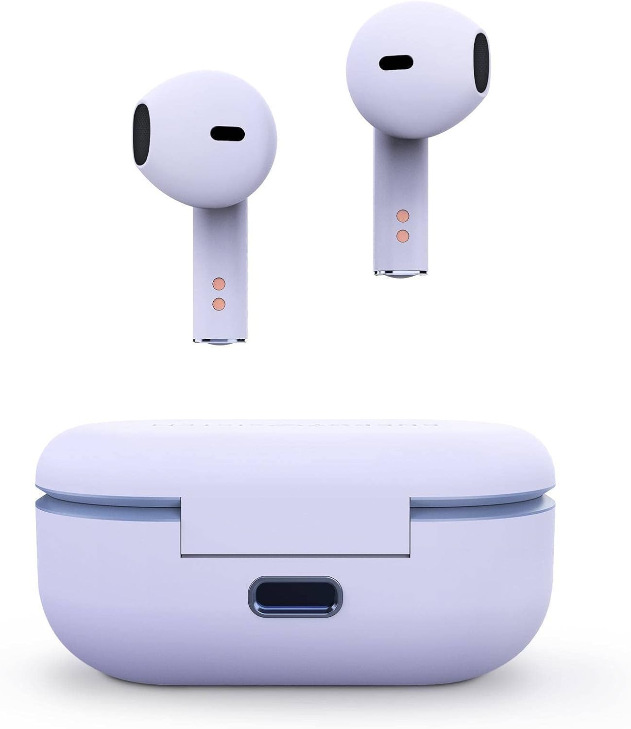 Detalle de Energy Sistem Style 4 – fioletowe słuchawki douszne Bluetooth 5.1 z etui