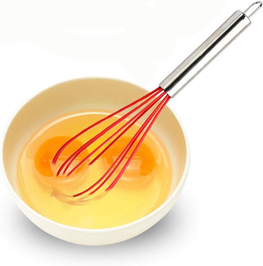 Thumbnail 4 de BINHAI Spatole e utensili da cucina in silicone – set rosso 🍽