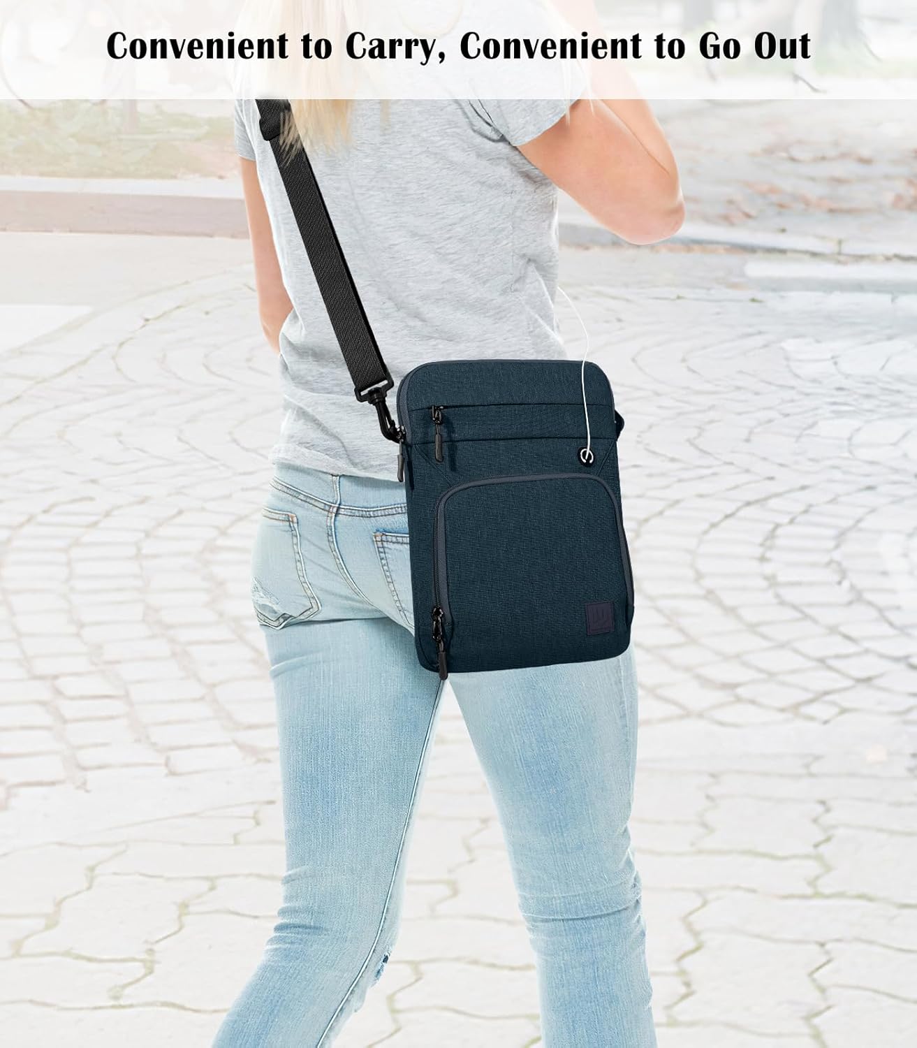 Detalle 2 de Dadanism 9-11 Inch Tablet Sleeve Indigo