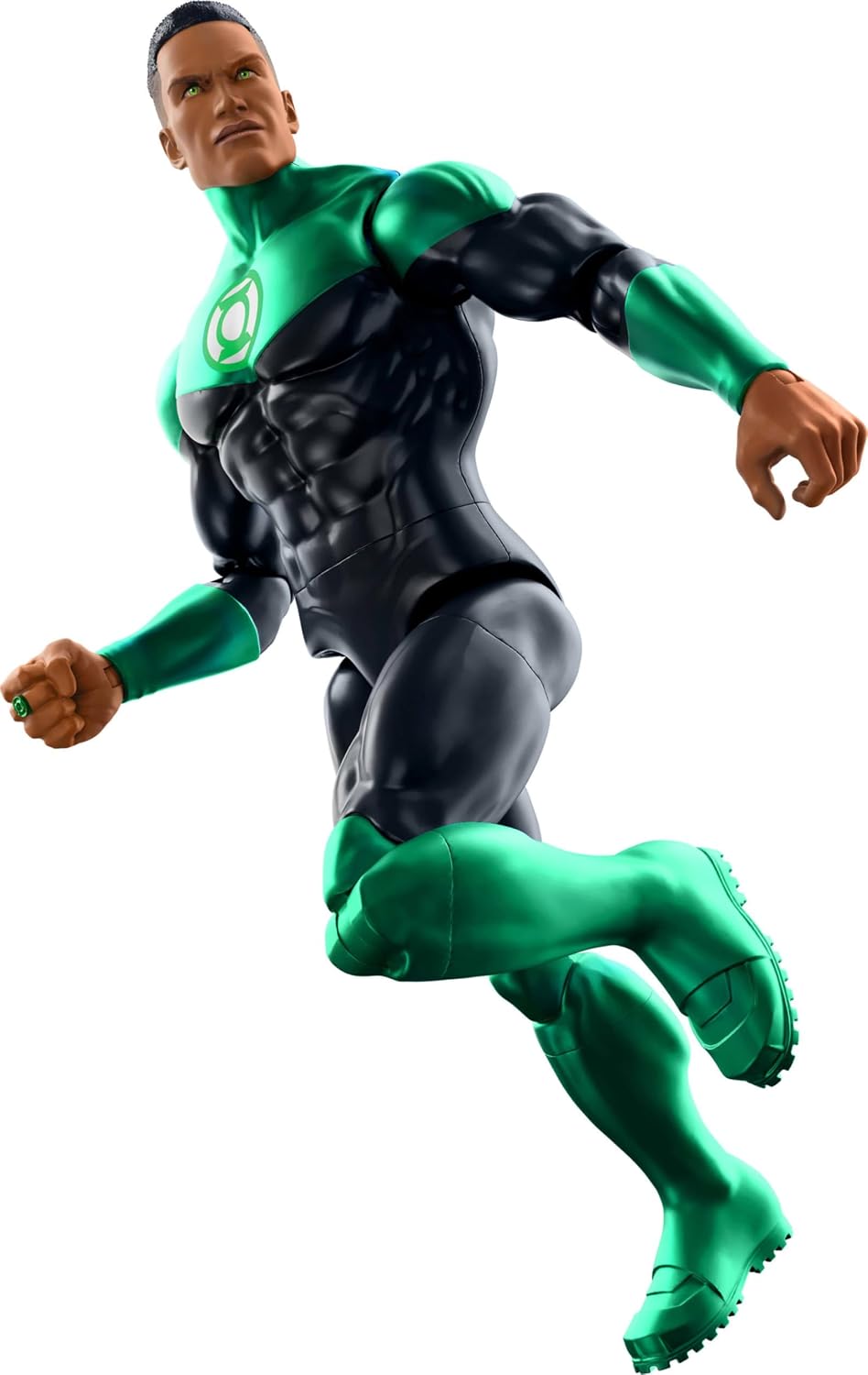 Detalle 1 de Mattel JNF58 グリーンランタン ジョン・スチュワート アクションフィギュア 22箇所可動