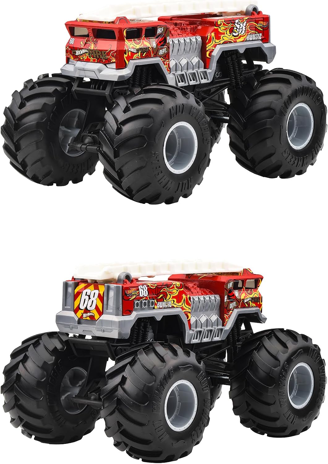 Thumbnail 3 de Hot Wheels FYJ83-987L モンスタートラック 1:24 アソート 4台セット