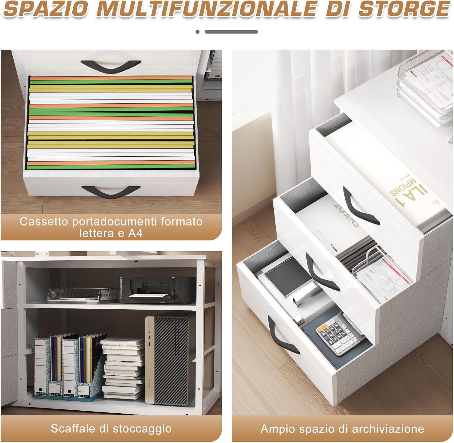 Thumbnail 3 de TRIUMPHKEY Scrivania Angolo 140x105cm 🖥️