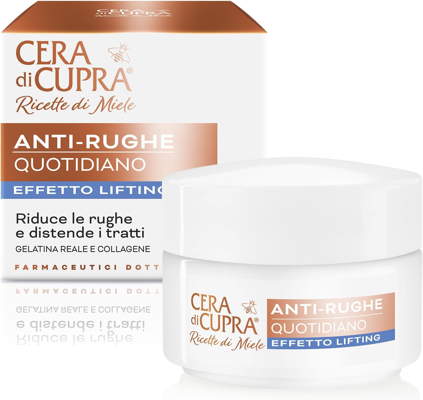 Detalle de Cera di Cupra Anti-Rughe Rimpolpante Filler: trattamento intensivo con Miele, Gelatina Reale e Acido Ialuronico (50 ml)