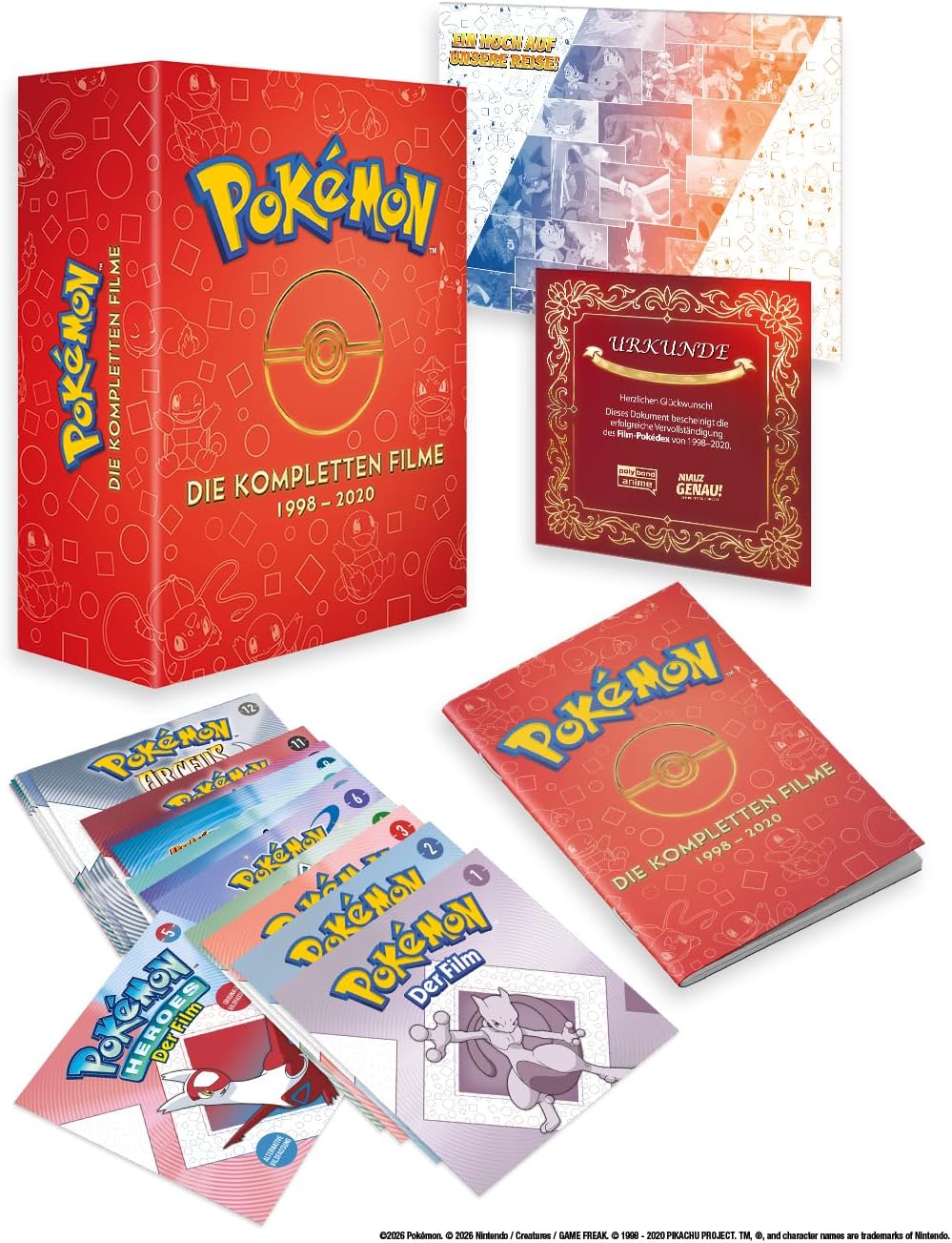 Detalle 2 de Pokémon Limited Edition-filmbox med 23 filmer och 48-sidigt häfte