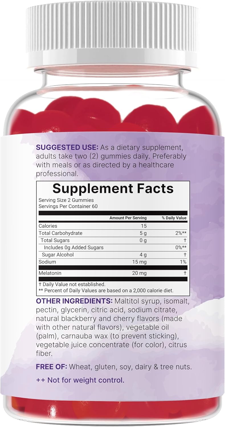 Thumbnail 6 de Micro Ingredients Melatonin Gummies 10 mg