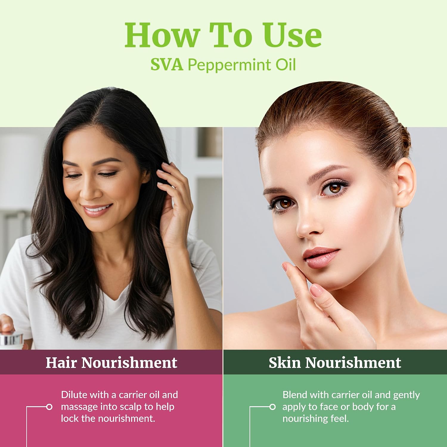 Detalle de SVA Peppermint Essential Oil 4 fl oz