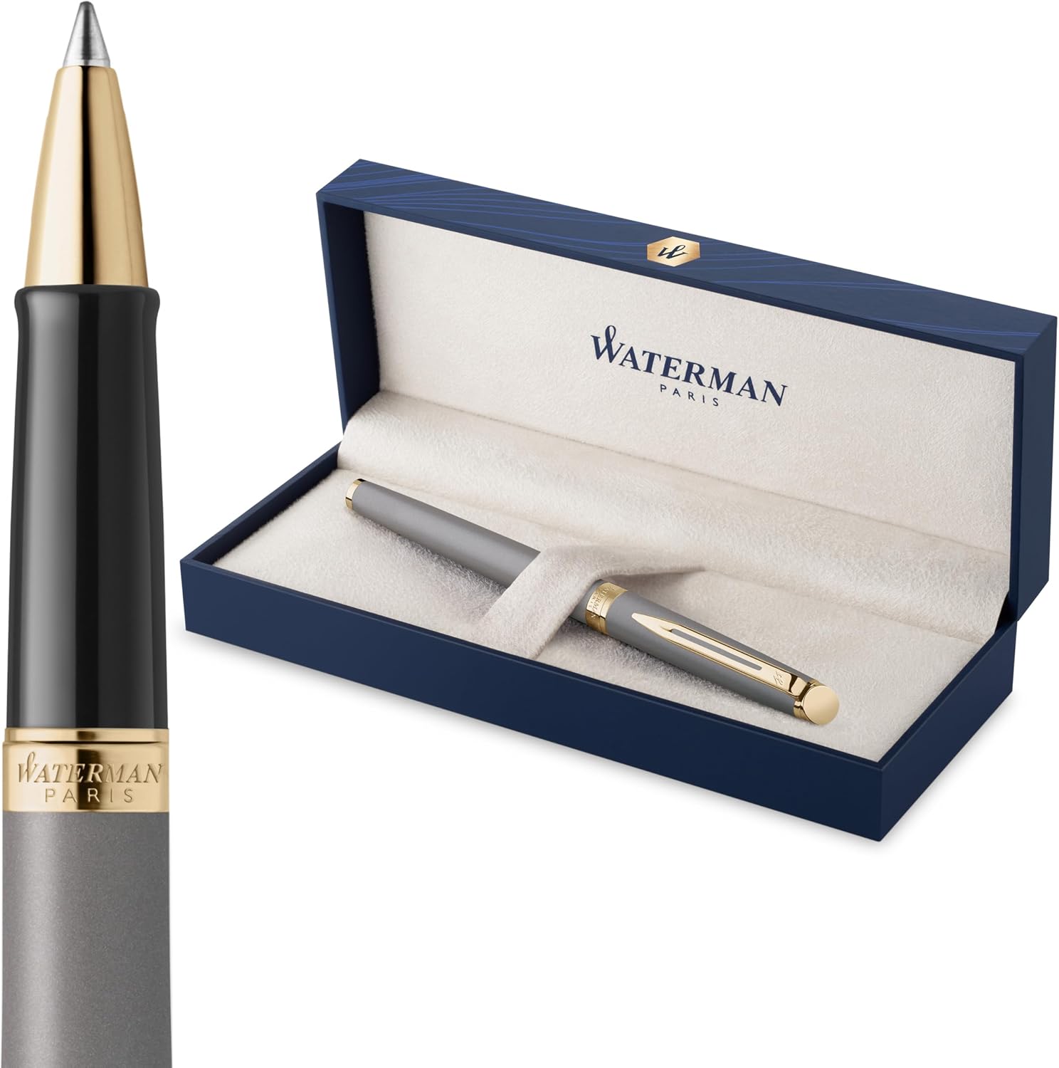 Detalle de Waterman Hémisphère stylo roller fin