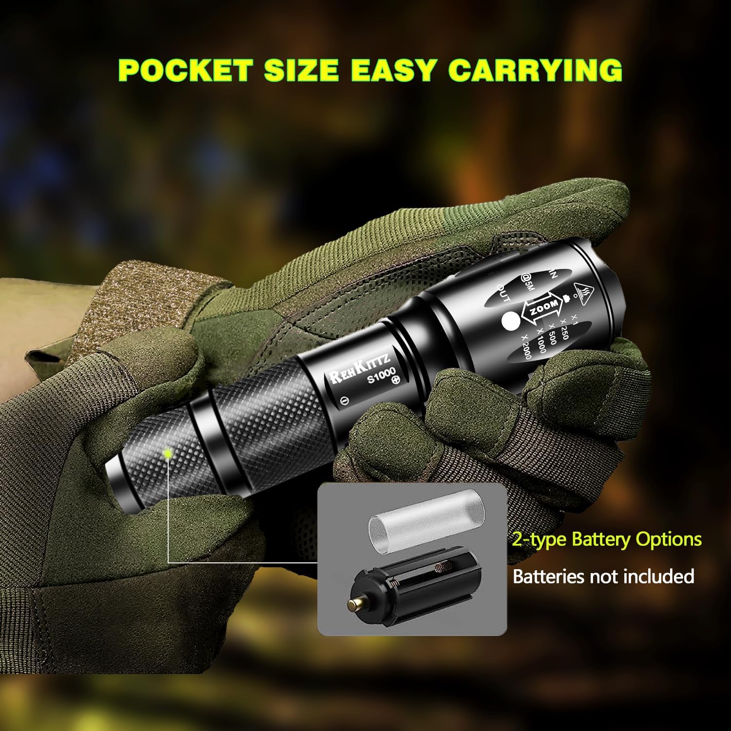 Thumbnail 5 de REHKITTZ Torch LED 2000 Lumen (2 Pack)