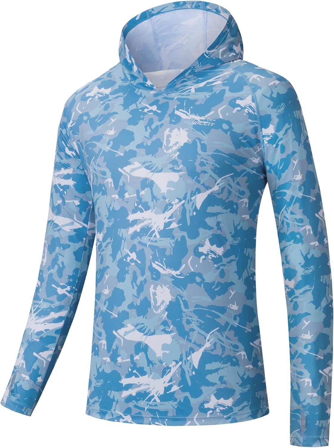 Thumbnail 5 de Willit Men’s UPF 50+ Sun Protection Hoodie Lightweight Long Sleeve Fishing Shirt (Loose Fit)