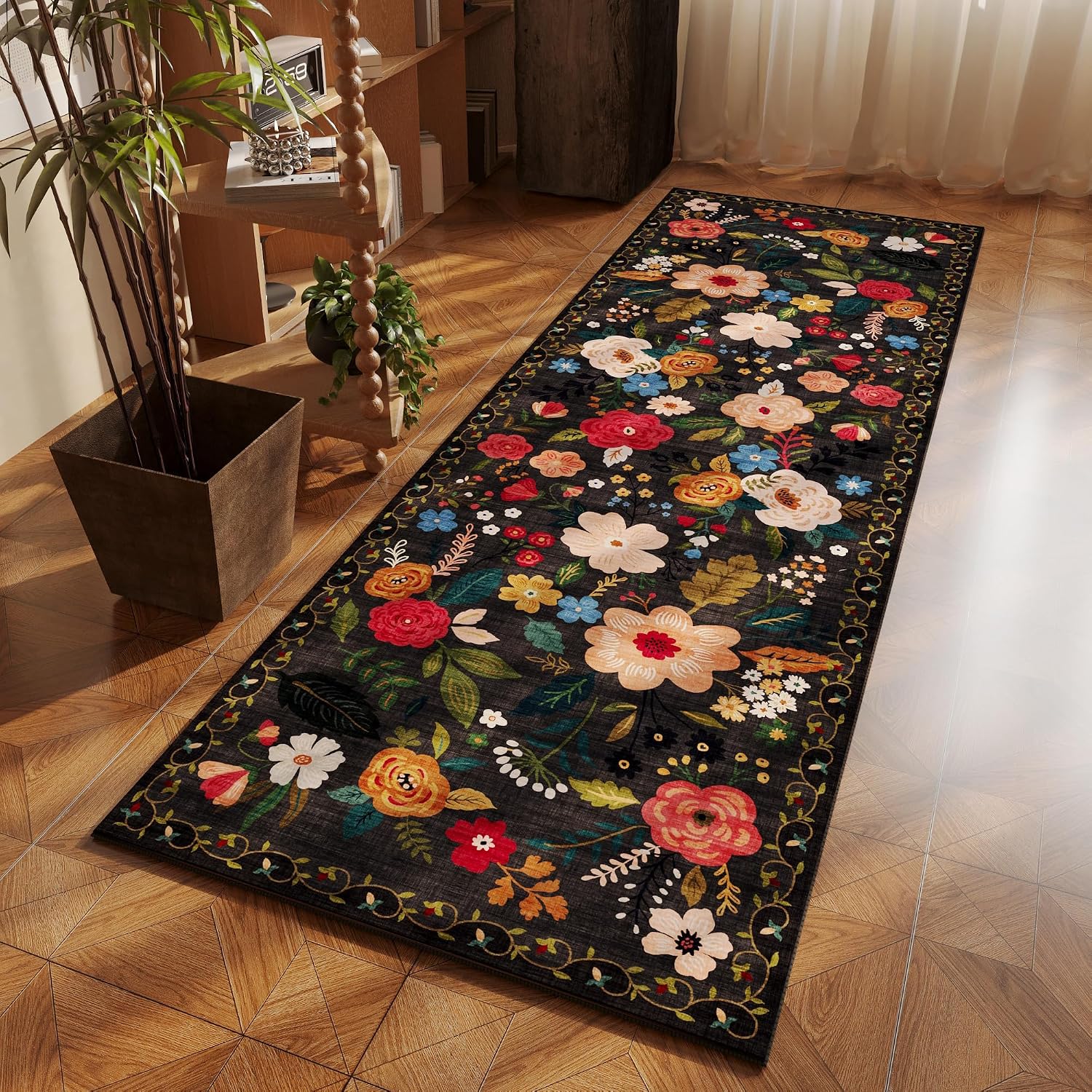Detalle 2 de Rugcomf Runner Rug 2.5x8 ft Non Slip