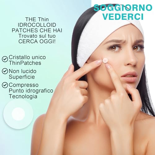 Detalle 2 de cheap4uk Patch Brufoli Visibile 264 pezzi – cerotti invisibili per il viso