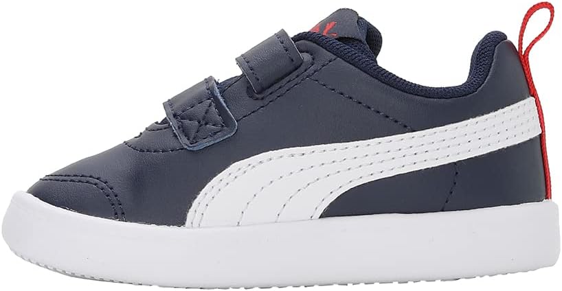 Thumbnail 1 de PUMA Kinder Courtflex V3 Sneaker – Niedriges Design, Wildleder-Obermaterial, EVA-Komfort