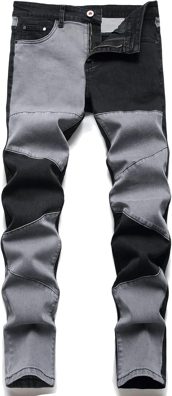 Thumbnail 2 de RXXKKK Men's Regular Slim Fit Jeans