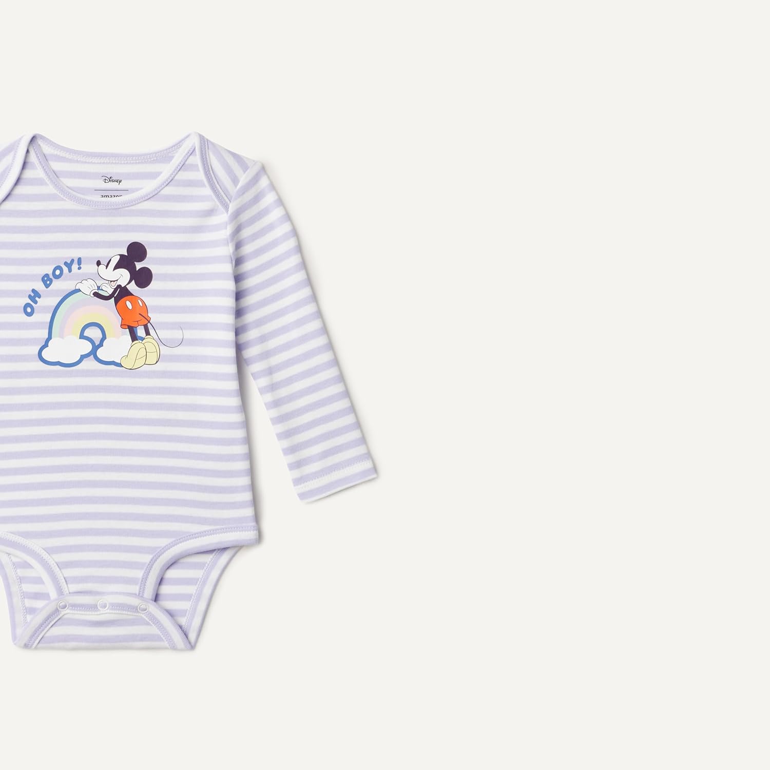 Thumbnail 1 de Amazon Essentials Disney | Marvel | Star Wars unisex babies’ long-sleeve bodysuits (pack of 5)