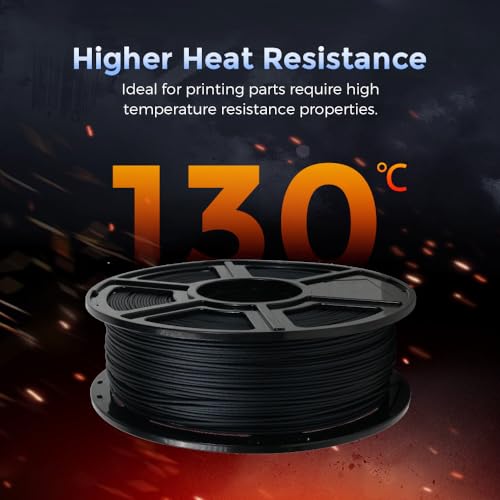 Detalle de FLASHFORGE Filament PETG fibre de carbone 1,75 mm ⚙