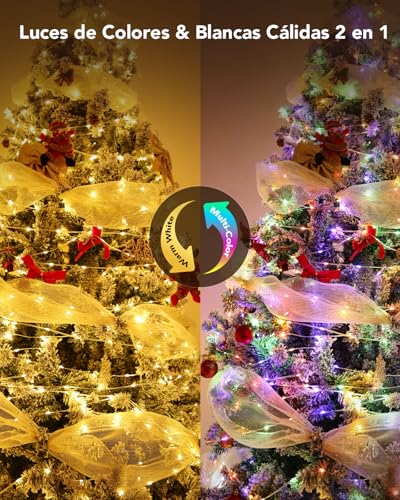 Thumbnail 2 de BESCOST Guirnaldas Luces Exterior 50M 🎄