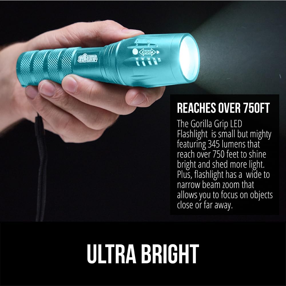 Detalle de GORILLA GRIP LED Flashlight 345 Lumens