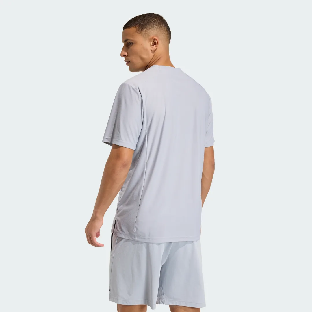 Detalle 2 de Camiseta Climacool 3D de Adidas — Gris