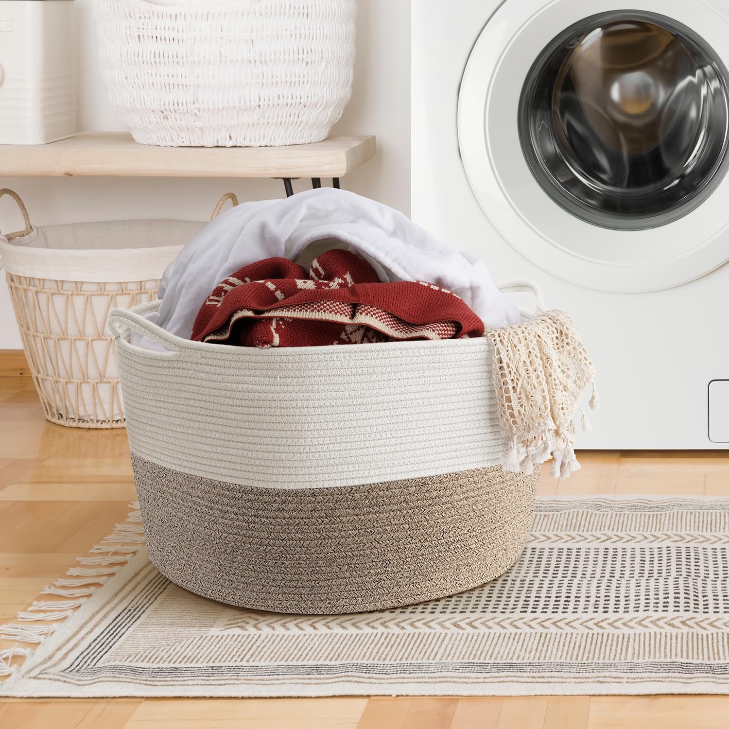 Thumbnail 6 de Maliton Storage Basket 68L foldable laundry basket