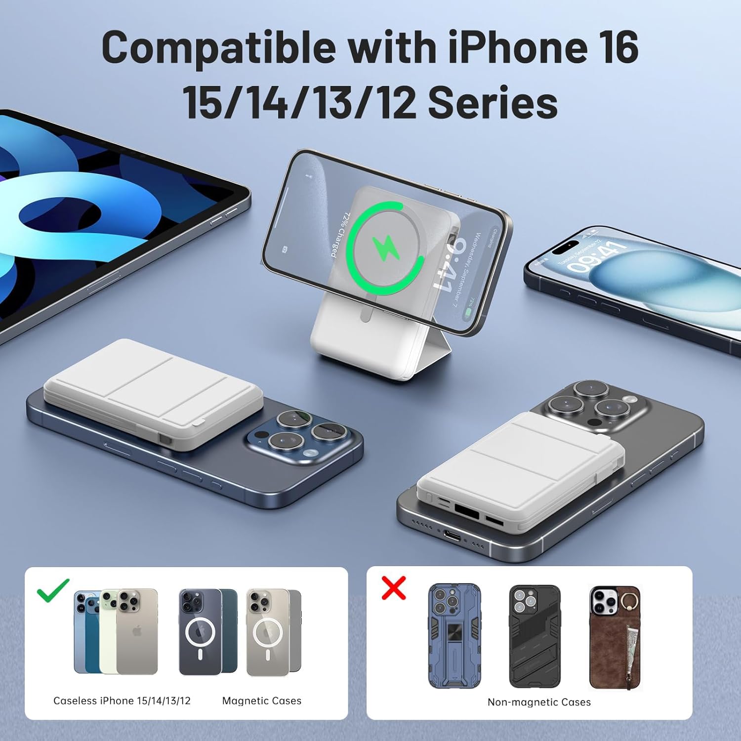 Detalle de Azmuth Power Bank 10000mAh für MagSafe