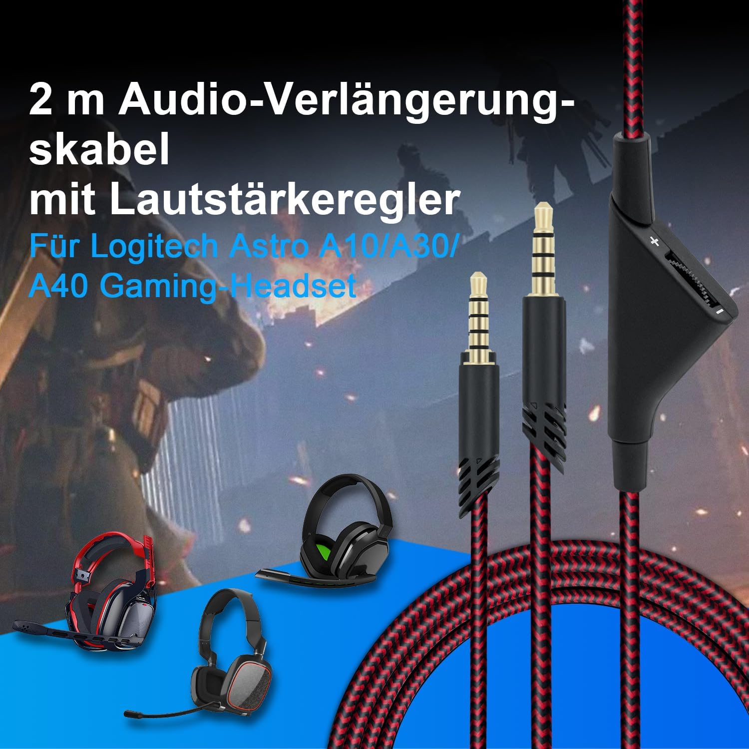 Thumbnail 6 de Mcbazel Ersatz-Audio-Aux-Kabel 2m