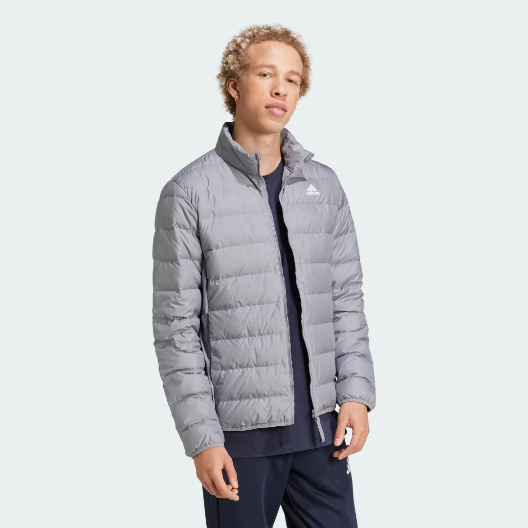 Thumbnail 2 de Essentials Lite Down Jacket de Adidas – chaqueta ligera en gris para el día a día